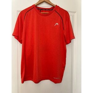 Head orange men's shirt‎ size large